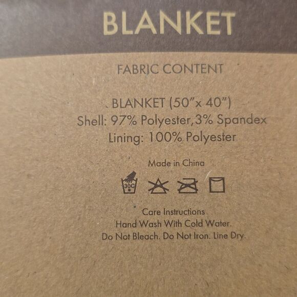 BearPaw Lux Faux Fur Plush Throw Blanket- Pink - Picture 7 of 7